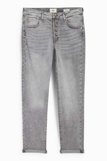 Dona - Boyfriend Jeans - mid waist - texà gris clar