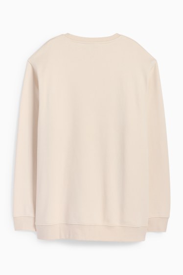 Herren - Sweatshirt - cremeweiss