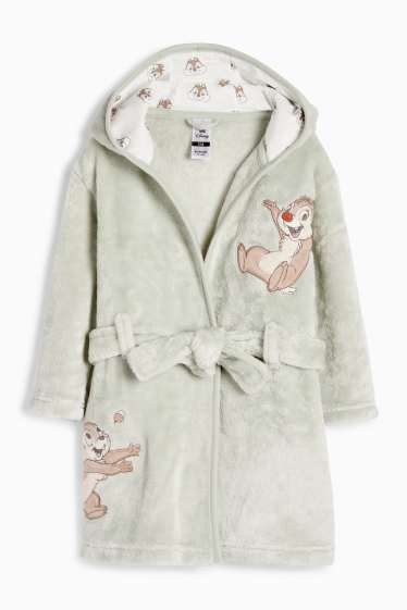 Bébés garçons - Tic & Tac - peignoir à capuche pour bébé - vert menthe