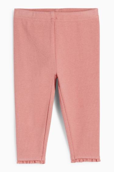 Bébés filles - Petites fleurs - tenue pour bébé - 3 pièces - beige clair
