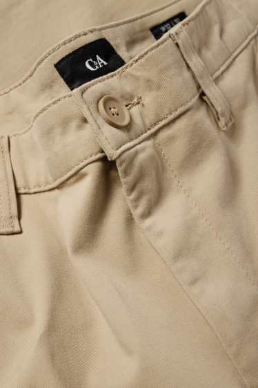 Heren - Chino - slim fit - beige