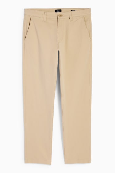 Heren - Chino - slim fit - beige