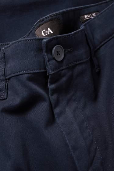 Herren - Chino - Slim Fit - dunkelblau
