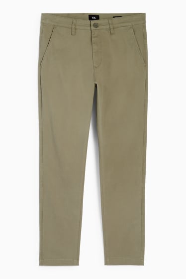 Men - Chinos - slim fit - khaki