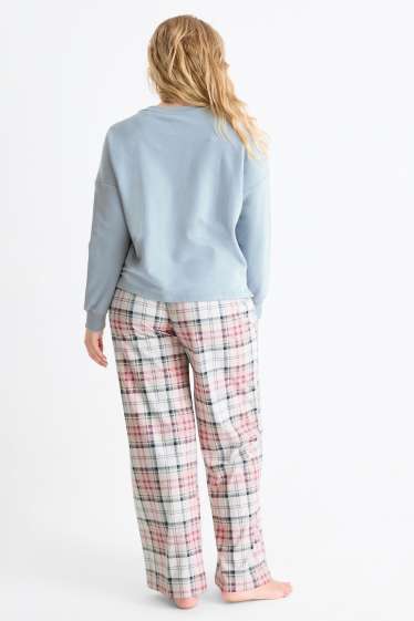 Femmes - Pyjama - Mickey Mouse - bleu clair
