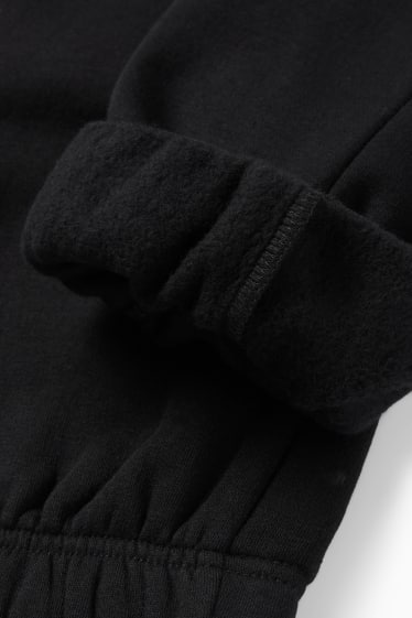 Herren - Cargo-Jogginghose - schwarz