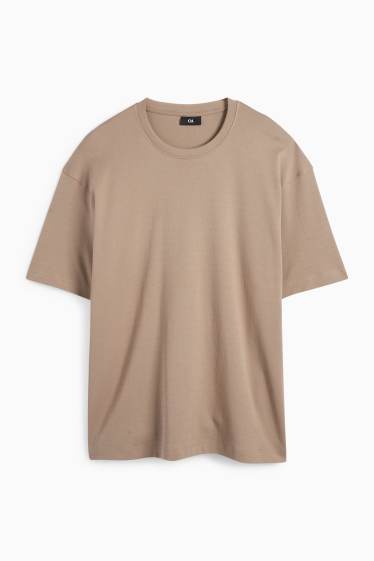 Herren - T-Shirt - Relaxed Fit - taupe