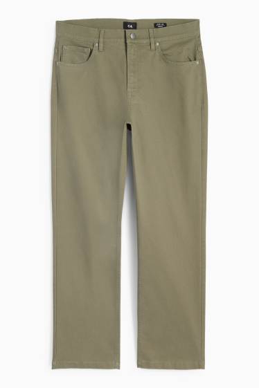Men - Trousers - regular fit - khaki