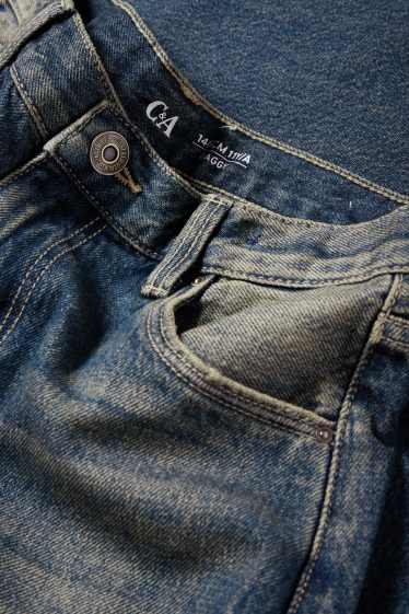 Copii - Fete - Baggy jeans - denim-albastru