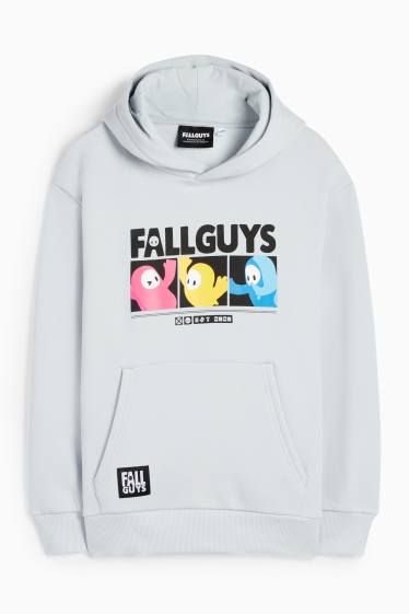 Kinder Jungen - Fall Guys - Hoodie - hellblau