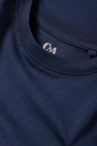 Kinder Jungen - Langarmshirt - dunkelblau