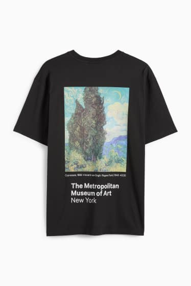 Heren - T-shirt - zwart
