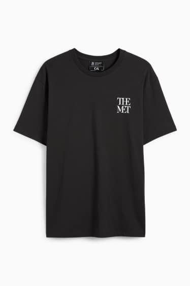 Heren - T-shirt - zwart