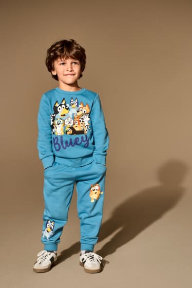 Enfants garçons - Bluey - sweat - bleu