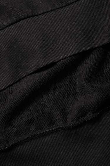 Kinder Buben - Skater-Skelett - Hoodie - schwarz