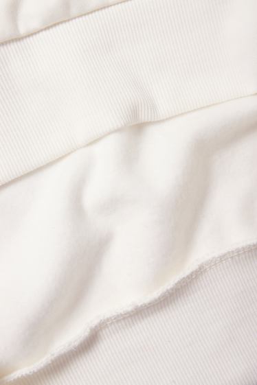 Damen - Sweatshirt - weiß
