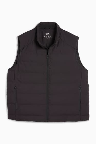 Home - Armilla embuatada - repel·lent a l’aigua - negre