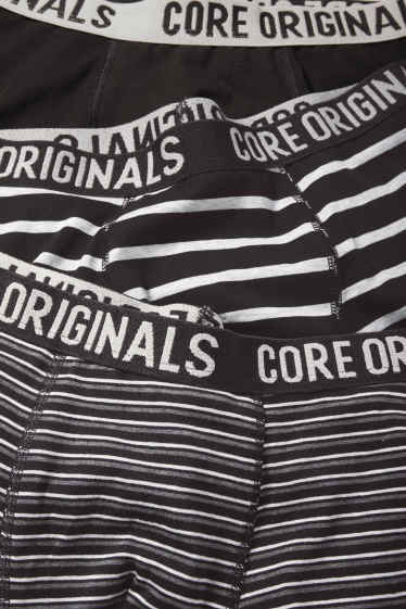 Kinder Buben - Multipack 5er - Boxershorts - schwarz