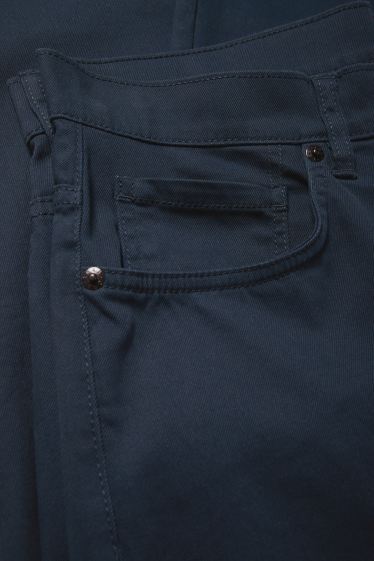 Men - Trousers - regular fit - dark blue
