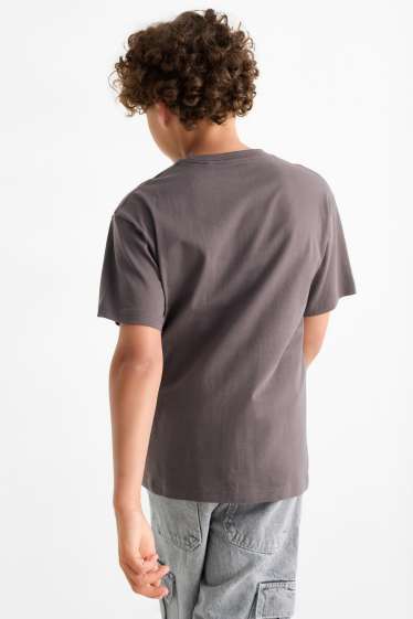Kinder Jungen - Multipack 2er - Gaming - Kurzarmshirt - schwarz
