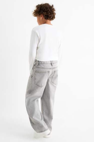 Copii - Băieți - Baggy jeans - denim-gri deschis