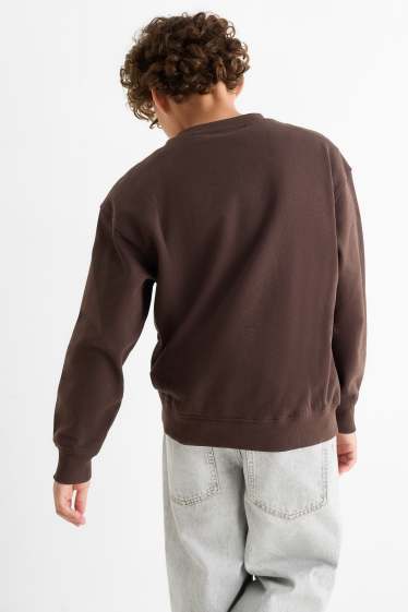 Children Boys - Headphones - sweatshirt - dark brown