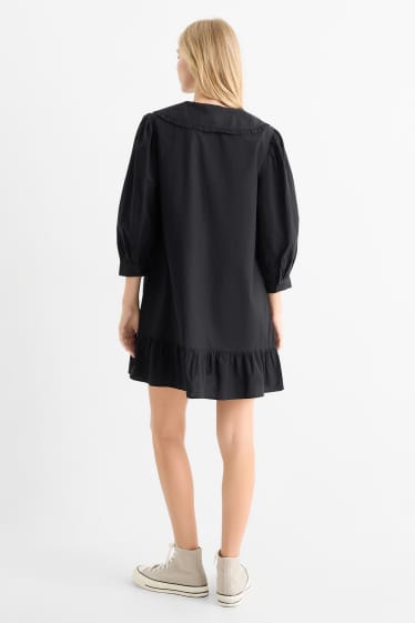 Femmes - Robe-chemisier - noir