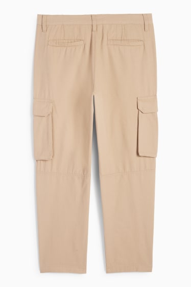 Heren - Cargobroek - beige