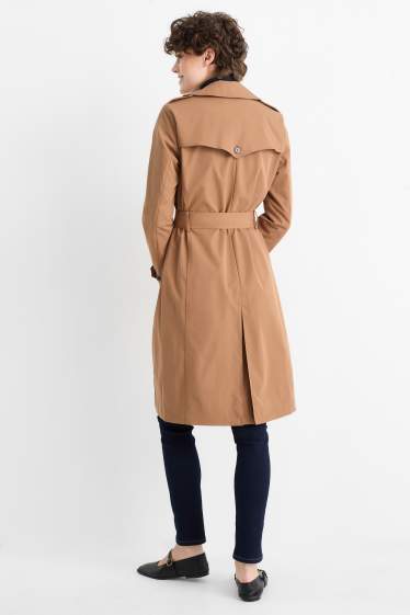 Dames - Trenchcoat - bruin