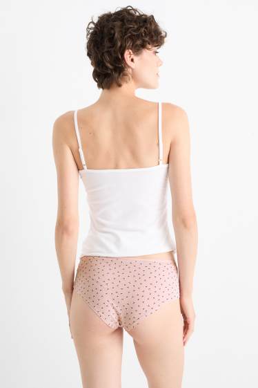Women - Multipack of 4 - bikinis - rose