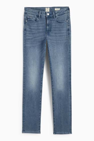 Donna - Slim jeans - vita media - jeans modellanti - LYCRA® - jeans azzurro