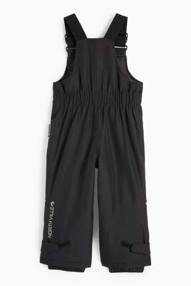 Copii - Băieți - Pantaloni de schi - impermeabili - negru