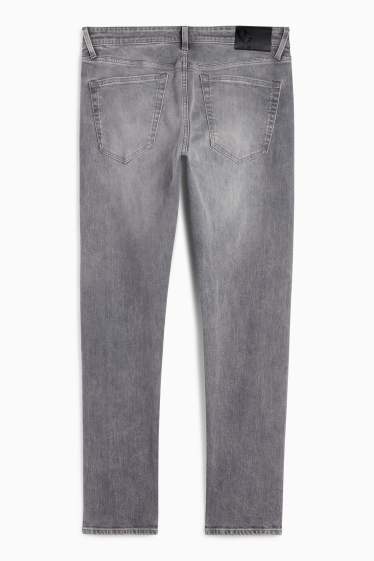 Hommes - Slim tapered jean - jean gris clair