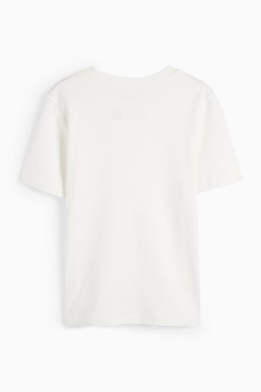 Women - T-shirt - slim fit - white