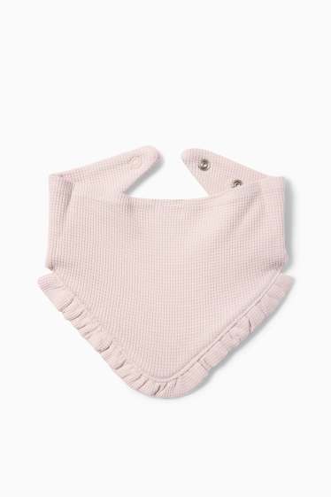 Bébés filles - Petites fleurs et écureuils - ensemble nouveau-né - 3 pièces - crème