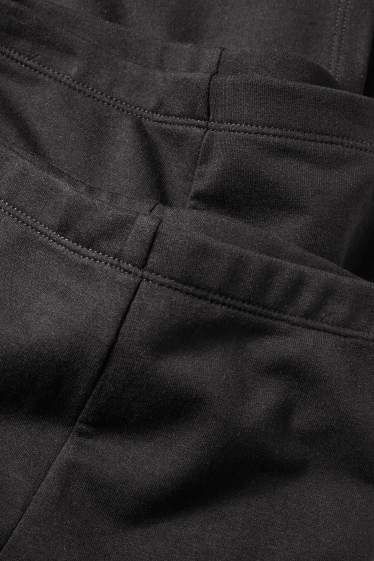 Kinder Mädchen - Multipack 2er - Leggings - schwarz