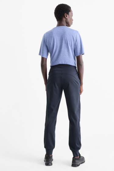 Dames - Sportjoggingbroek - 4 Way Stretch - donkerblauw