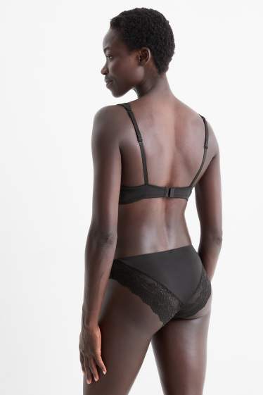 Damen - Slip - schwarz