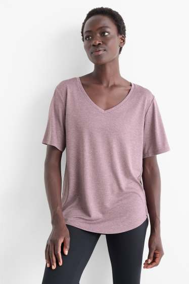 Dames - Sportshirt - lichtpaars
