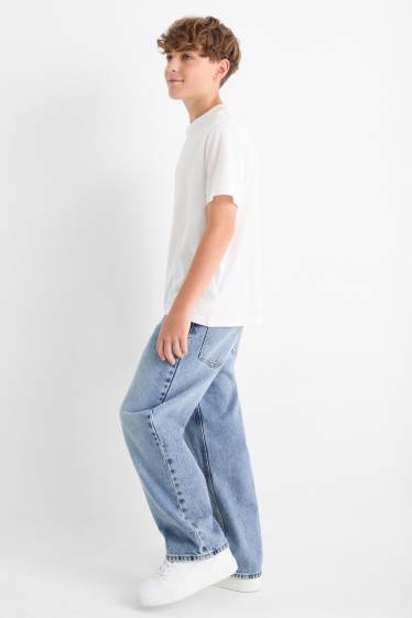 Kinder Jungen - Baggy Jeans - jeansblau