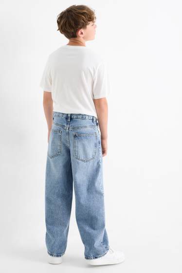 Kinder Jungen - Baggy Jeans - jeansblau