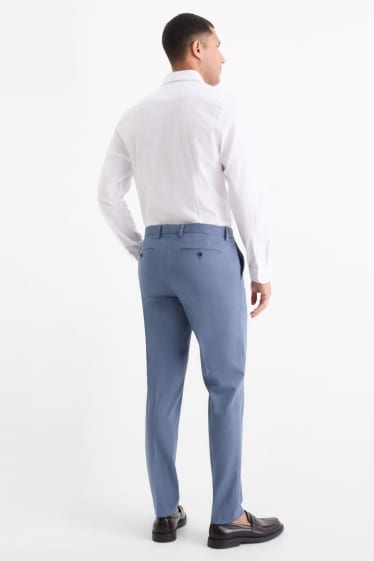 Uomo - Pantaloni coordinabili - slim fit - Flex - blu