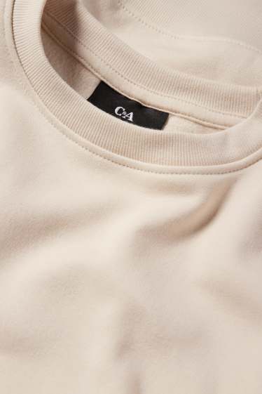 Herren - Sweatshirt - hellbeige