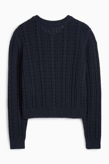 Dames - Vest - donkerblauw