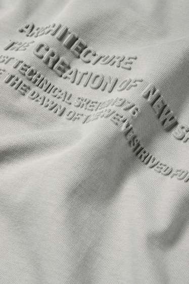 Bărbați - Tricou - relaxed fit - gri deschis