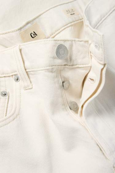 Herren - Regular Jeans - cremeweiss