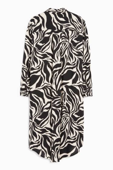 Dona - Vestit - negre/beix