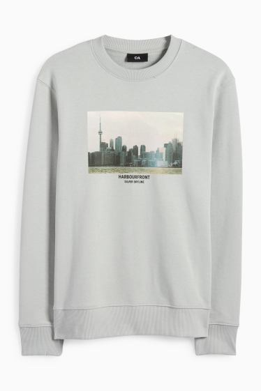 Heren - Sweatshirt - grijs