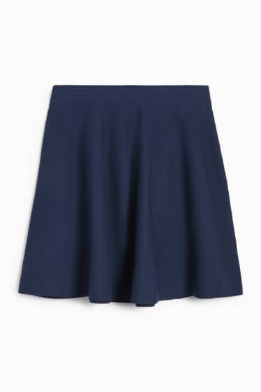 Dona - Faldilla de punt - blau fosc