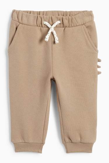 Bébés garçons - Dinosaure - tenue bébé - 2 pièces - beige